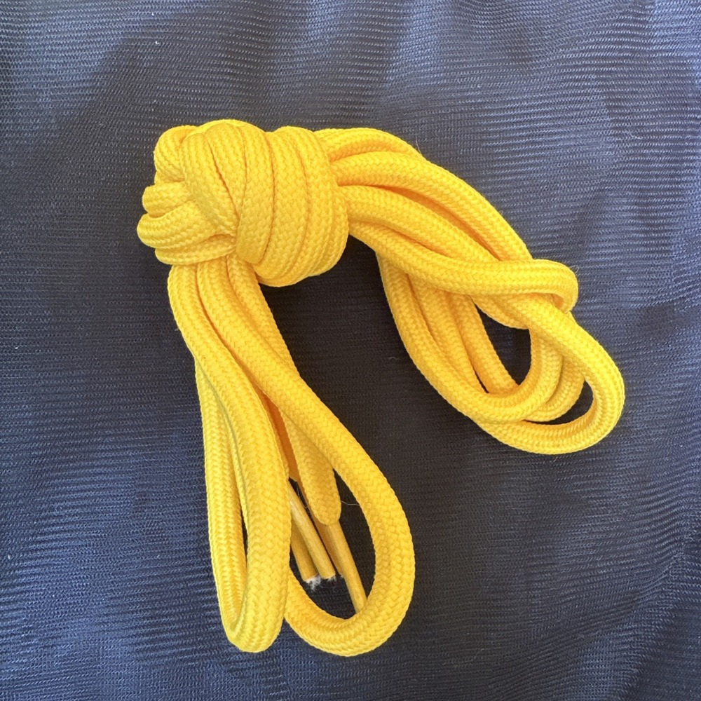 Allbirds‎ Replacement 44" Shoe Lace Pair Cotton BRIGHT YELLOW New!